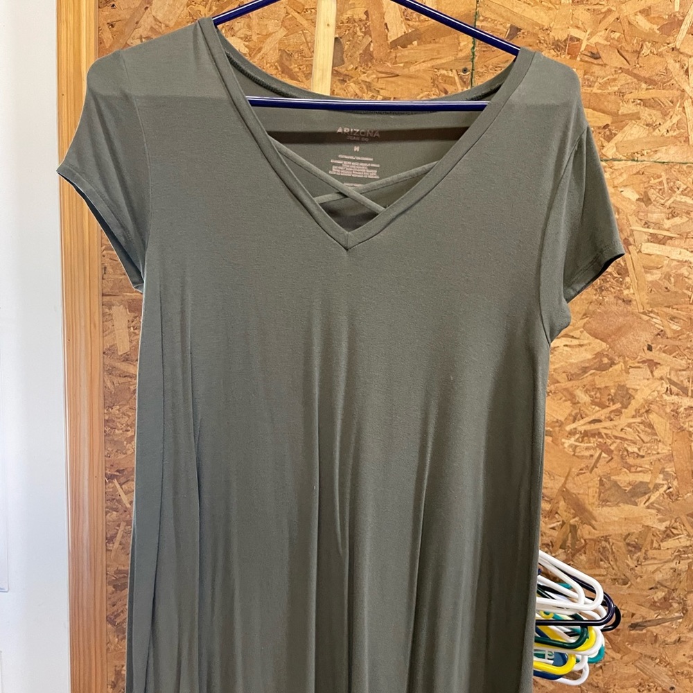 Arizona brand olive colored sundress size medium